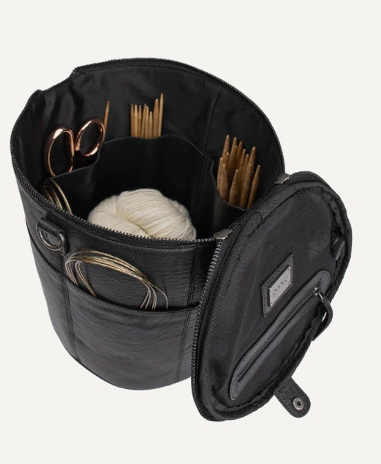 muud Saturn XL Projekttasche aus hochwertigem Leder handgefertigte Schultertasche