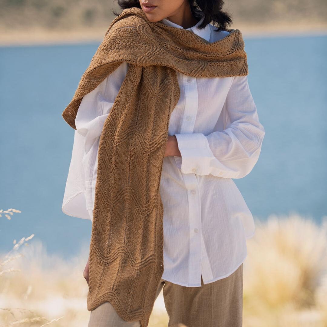 AMANO Anleitungsheft PATTERN BOOKLET Accessoires Tücher Schals Stola Stricken edel fein weich