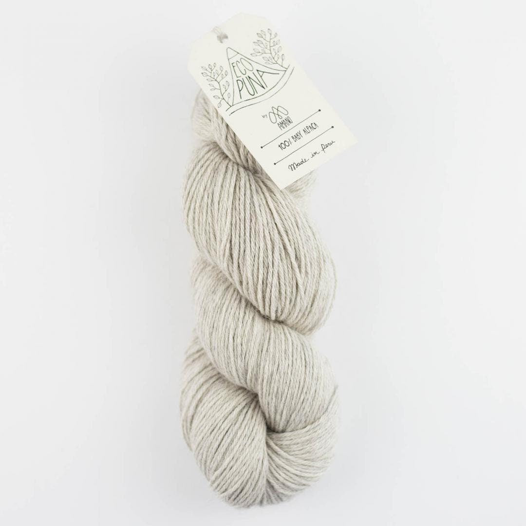 Amano ECO PUNA UNDYED 100g/250m ungefärbt Babyalpaka super weich edel