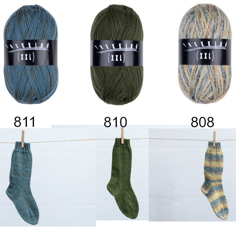 Atelier ZITRON Sockengarn 100g/420 m Trekking 4-fach Color XXL Schurwolle muselingfrei neue Farben