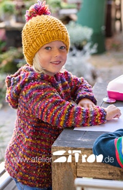 Atelier Zitron BLICKFANG 100g/160m reine Schurwolle Merino extrafine Strukturgarn  NS 5 - 6 DK