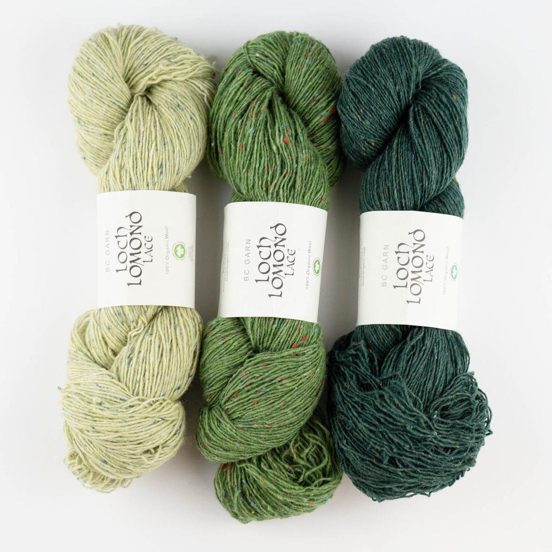 BC Garn LOCH LOMOND lace 100 % reine Schurwolle 300m/50g NS 2-3 mm mulesingfrei Gots