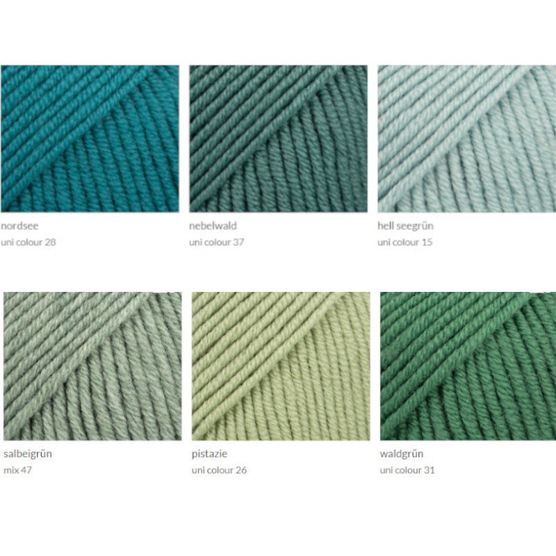 Drops MERINO EXTRA fine uni  LL 50 g/105 m reine Schurwolle Farbe wählen Stricken Häkeln Tücher Pulli Tücher Schal - mulesingfrei