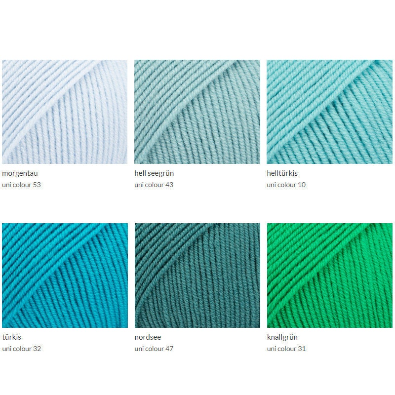 Drops BABY MERINO uni reine Schurwolle LL 50 g/175 m mulesingfrei