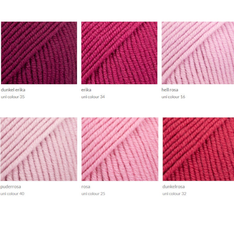 Drops MERINO EXTRA fine uni  LL 50 g/105 m reine Schurwolle Farbe wählen Stricken Häkeln Tücher Pulli Tücher Schal - mulesingfrei