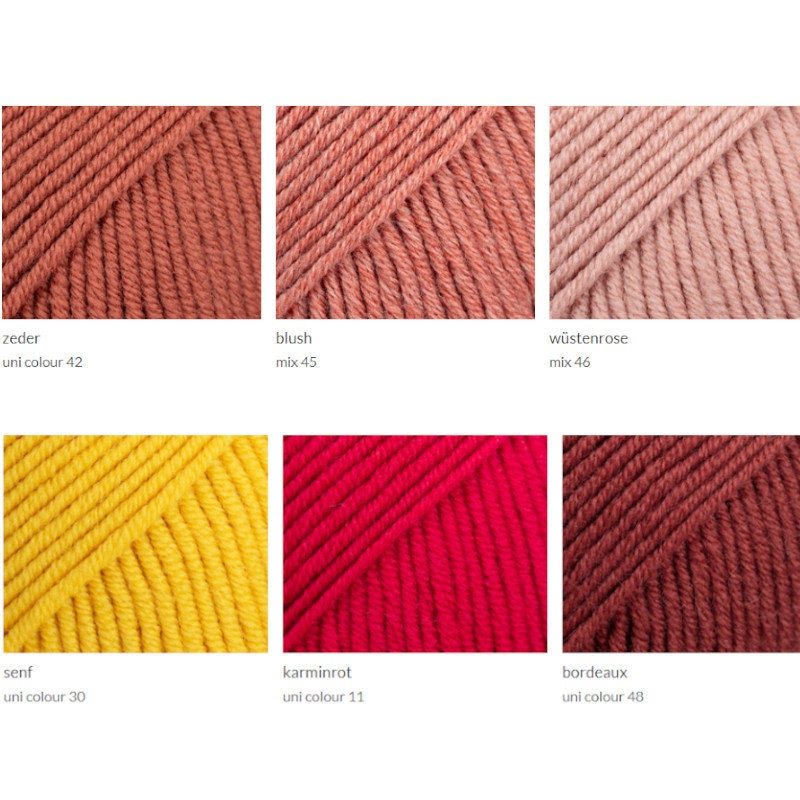 Drops MERINO EXTRA fine uni  LL 50 g/105 m reine Schurwolle Farbe wählen Stricken Häkeln Tücher Pulli Tücher Schal - mulesingfrei