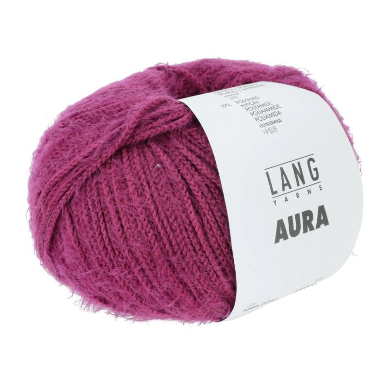 Lang Yarns AURA 50g/135m Baumwolle Polyamid weich grau natur blau gelb Pastellfarben