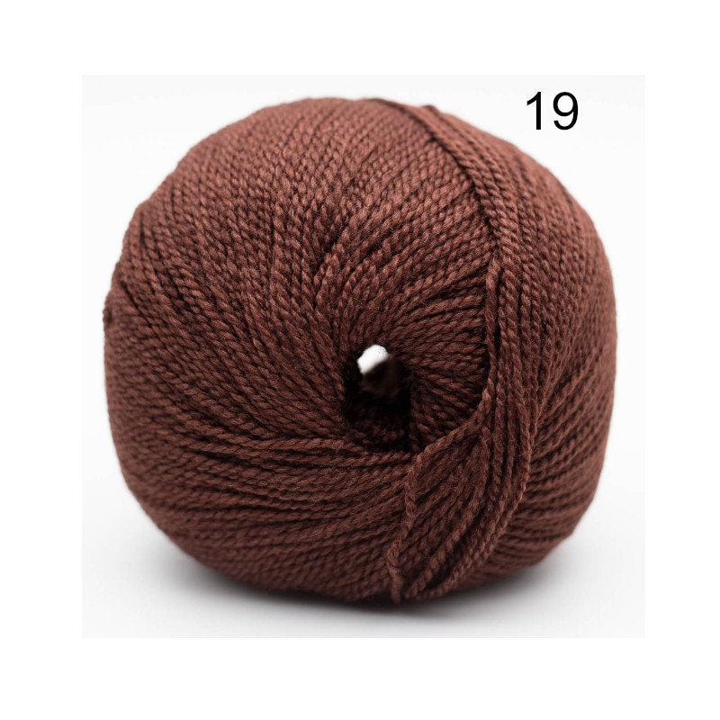 BC Garn SEMILLA SILKBLOOM Gots zertifiziert 200m/50g Schurwolle Eri Seide NS 2,5mm - mulesingfrei