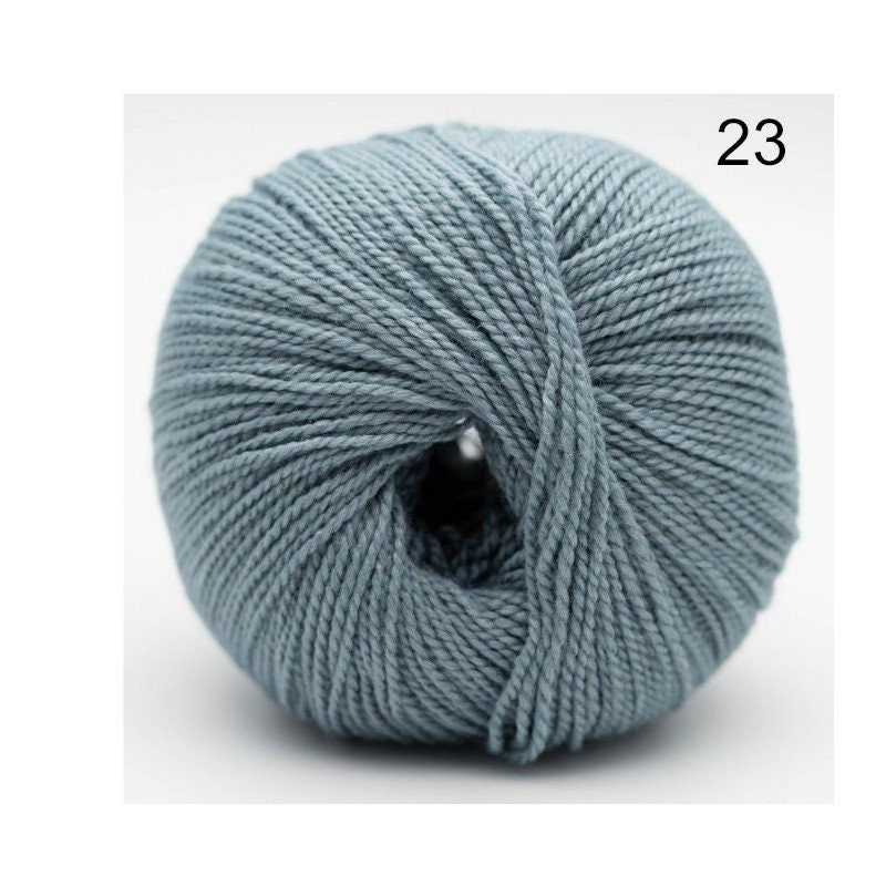 BC Garn SEMILLA SILKBLOOM Gots zertifiziert 200m/50g Schurwolle Eri Seide NS 2,5mm - mulesingfrei