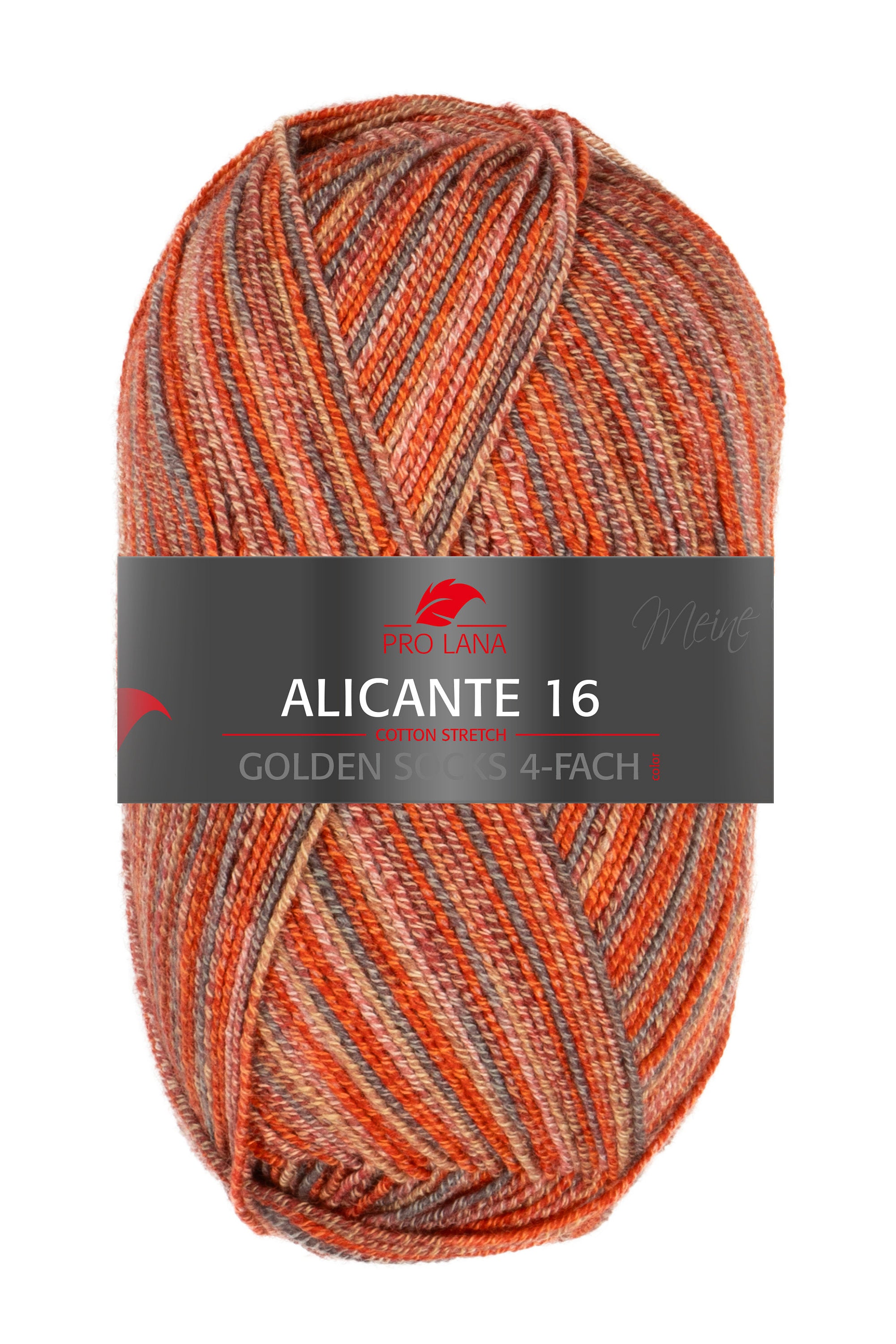 PRO LANA Golden Socks Alicante 16 Schurwolle Polyamid 100g/420m 4-fädig Sockenwolle strech