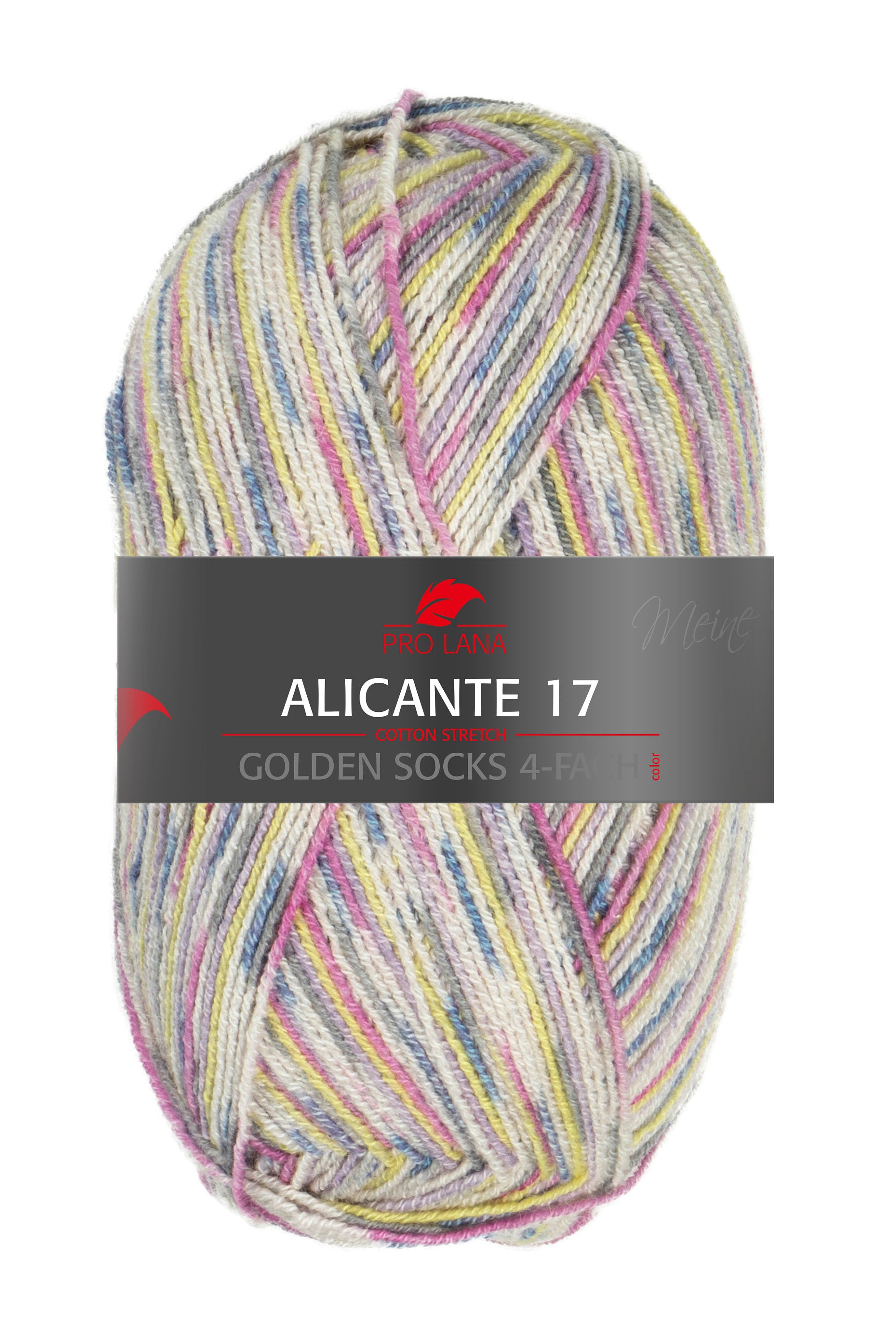 PRO LANA Golden Socks Alicante 17 Schurwolle Polyamid 100g/420m 4-fädig Sockenwolle strech