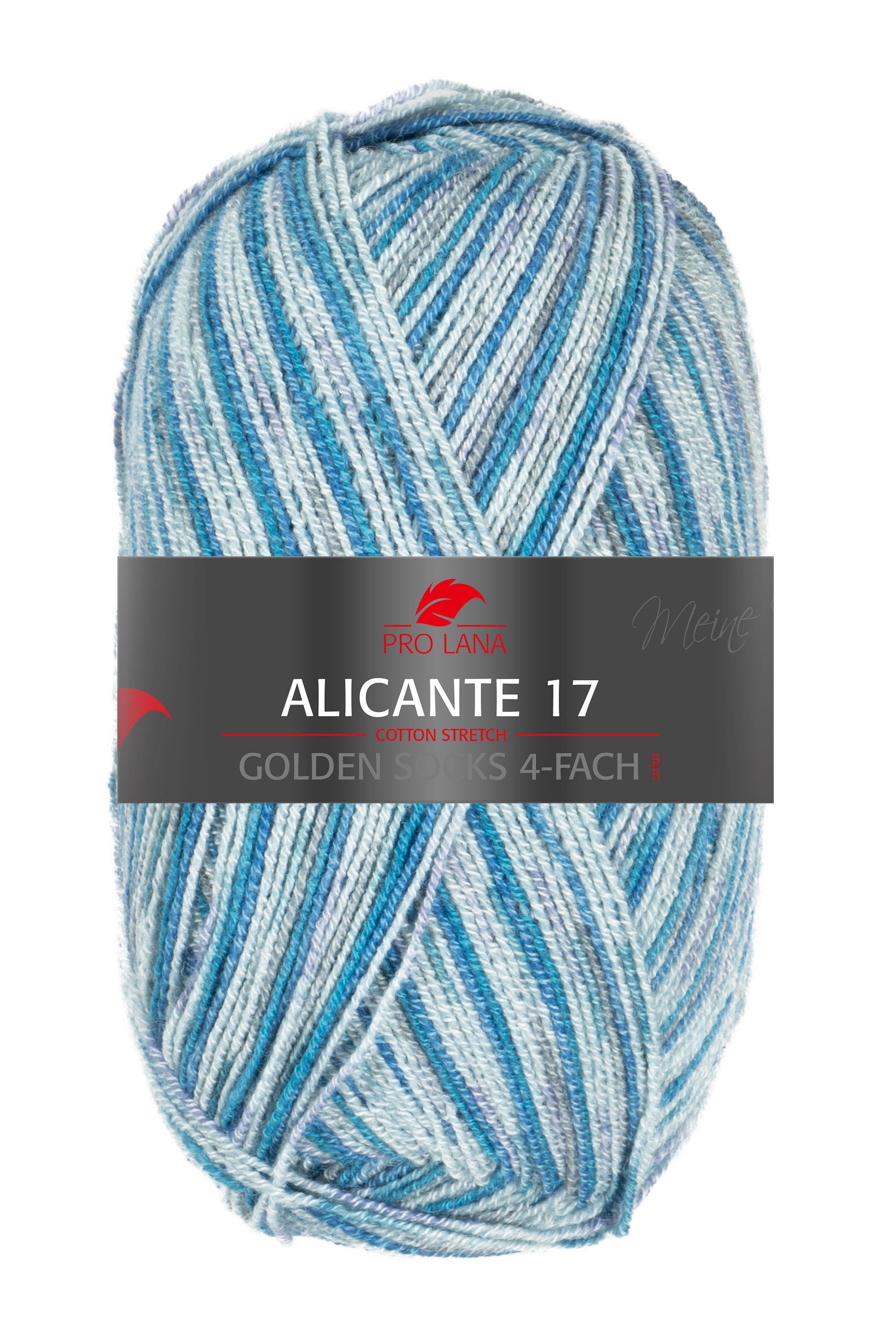 PRO LANA Golden Socks Alicante 17 Schurwolle Polyamid 100g/420m 4-fädig Sockenwolle strech