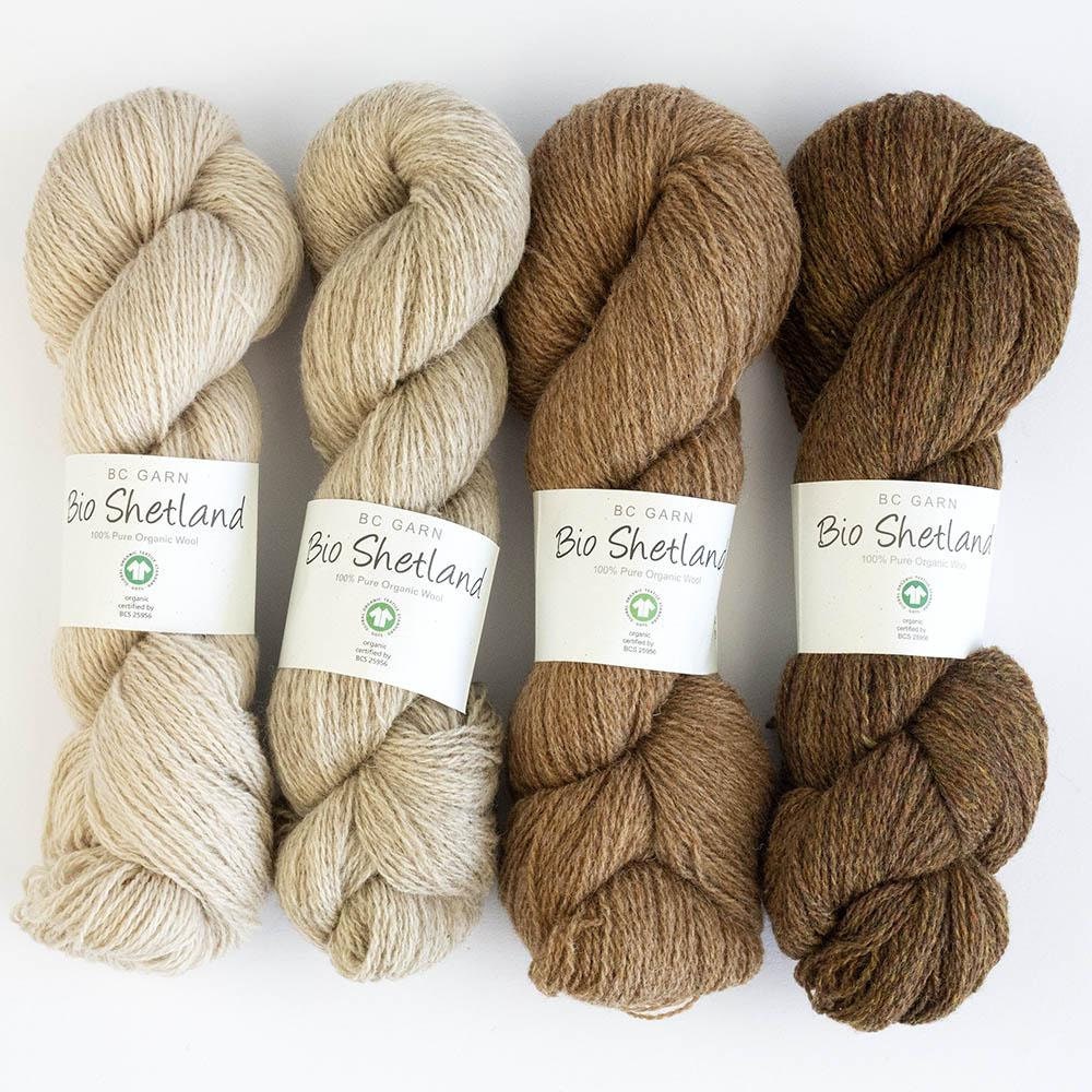 BC Garn Bio SHETLAND 280m/50g GOTS reine Schurwolle mulesing-frei fairisle Colorwork