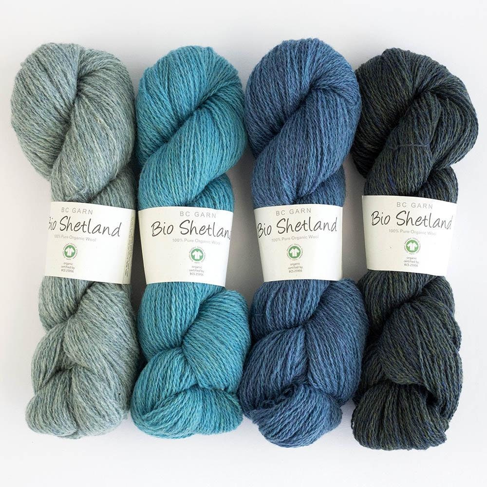BC Garn Bio SHETLAND 280m/50g GOTS reine Schurwolle mulesing-frei fairisle Colorwork