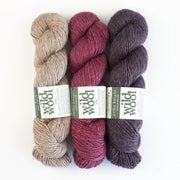 WILD WOOL Erika Knight 100g/170m Schurwolle  Corriedale Schafe England mulesingfrei Aran