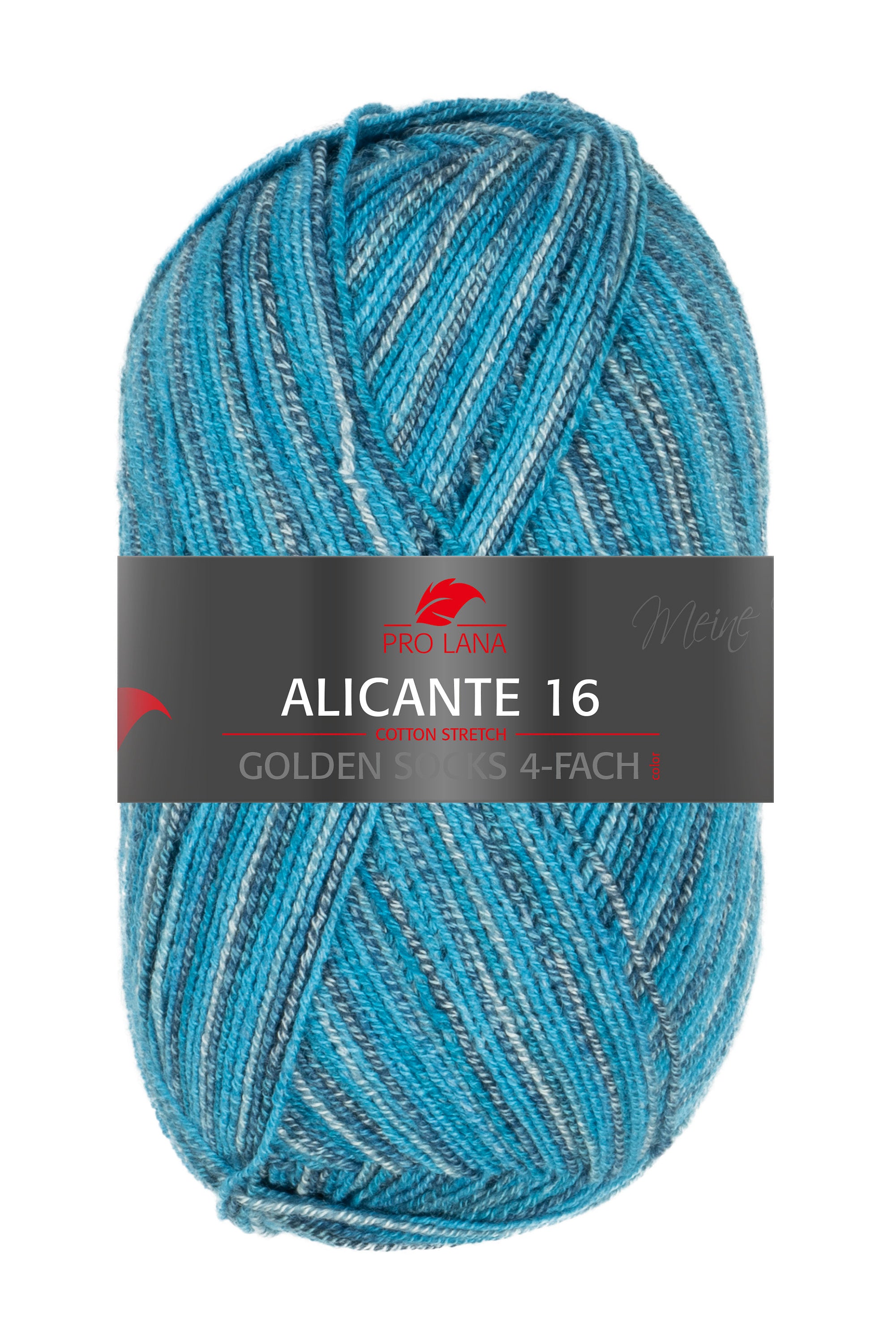 PRO LANA Golden Socks Alicante 16 Schurwolle Polyamid 100g/420m 4-fädig Sockenwolle strech