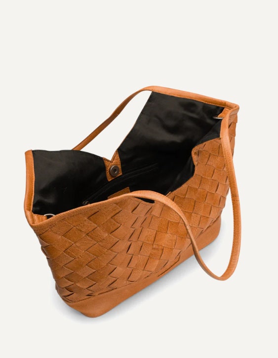 muud Dosy Projekttasche aus hochwertigem Leder handgefertigte Schultertasche