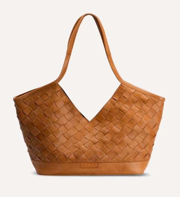 muud Dosy Projekttasche aus hochwertigem Leder handgefertigte Schultertasche