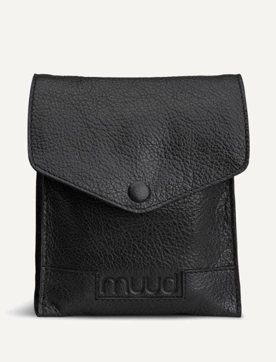 muud Betina Case Nadeletui aus hochwertigem Leder handgefertigtes Stricketui rich brown, black whisky