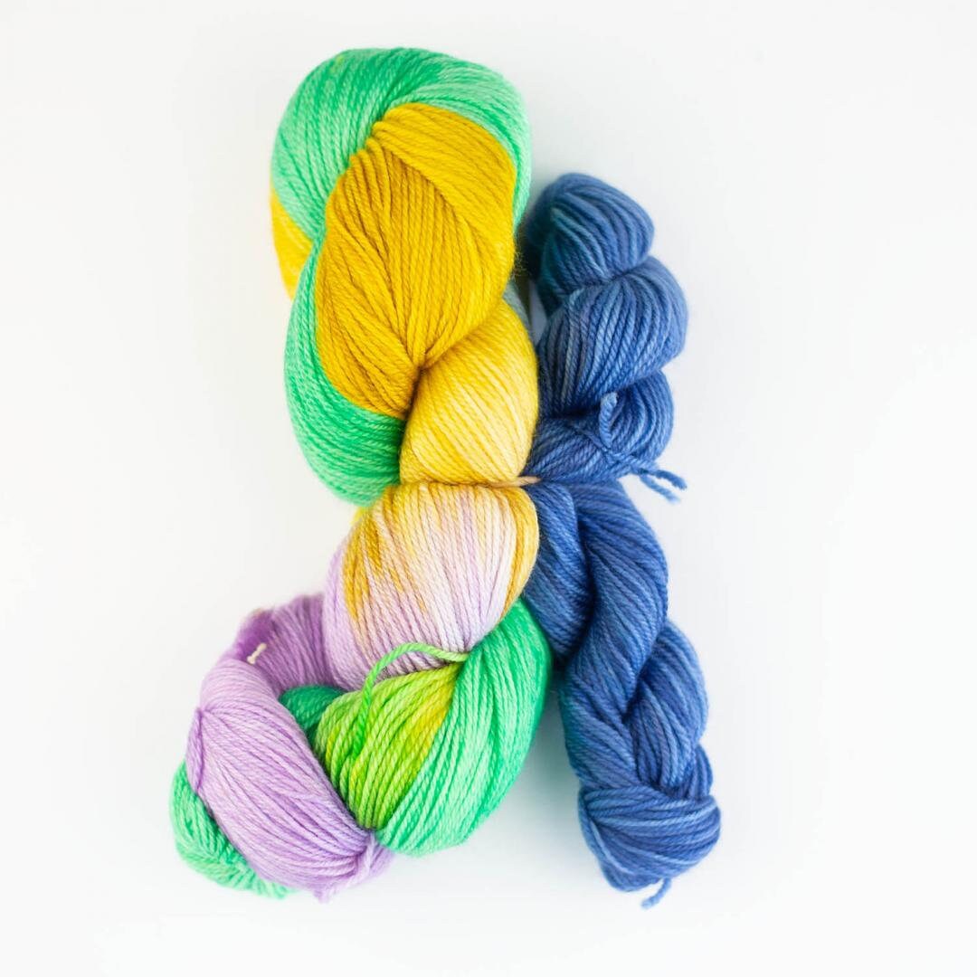 Manos del Uruguay Sockenwolle handgefärbt 120g/486m ALEGRIA SUPERPOOL KIT Merino extrafine