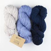 Manos del Uruguay SAMI SEMI SOLID handgefärbt 100g/250m Merino extrafine