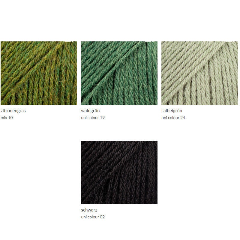 Drops NORD mix uni 50g/150 m Schurwolle Alpaka Farbe wählen Stricken Häkeln Tücher Pulli Tücher Schal weich warm wärmend - mulesingfrei