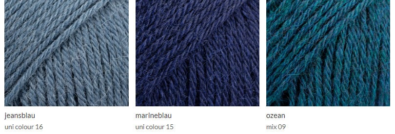 Drops NORD mix uni 50g/150 m Schurwolle Alpaka Farbe wählen Stricken Häkeln Tücher Pulli Tücher Schal weich warm wärmend - mulesingfrei