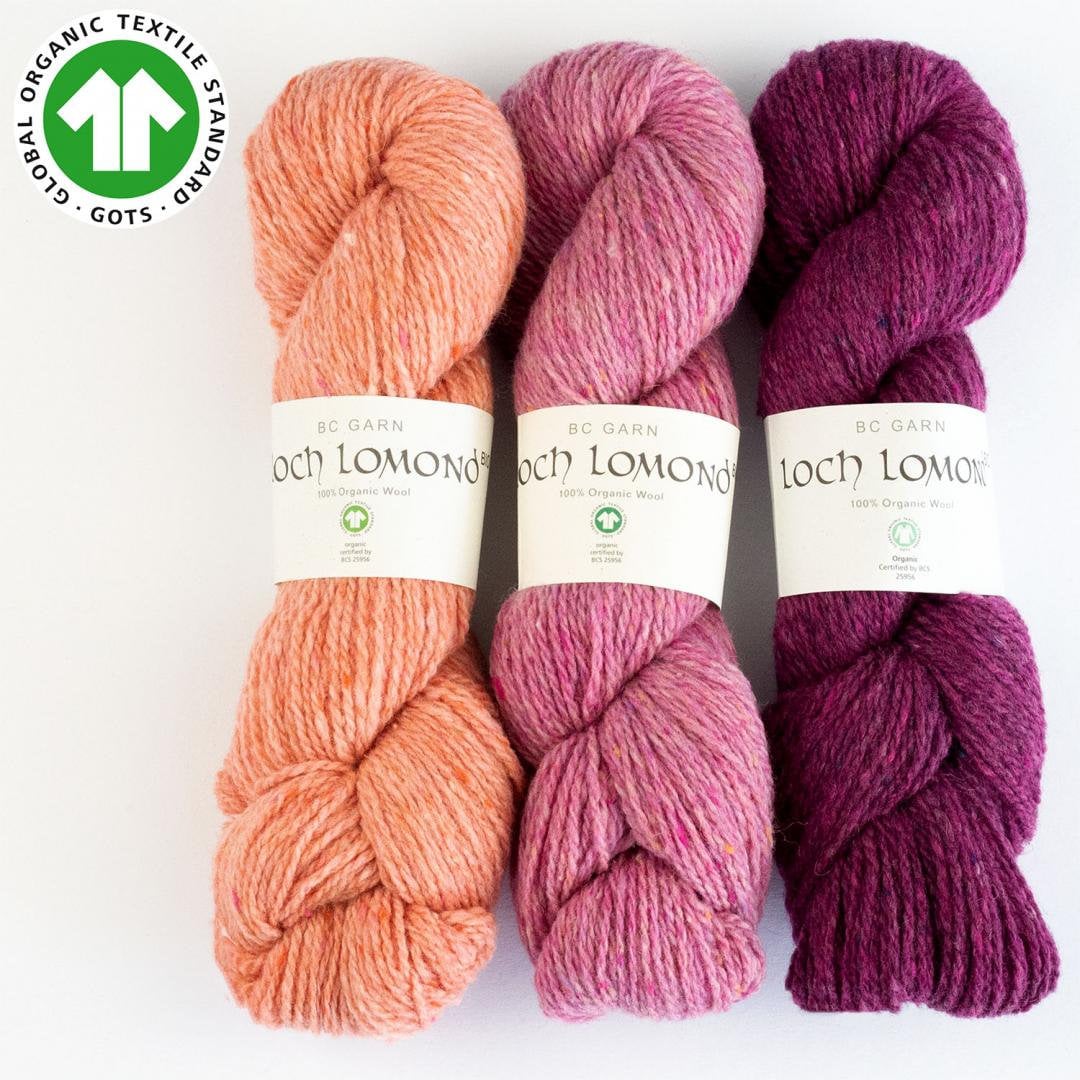 BC Garn LOCH LOMOND 100 % reine Schurwolle 150m/50g Nadelstärke 4 - 5 mm mulesingfrei Gots
