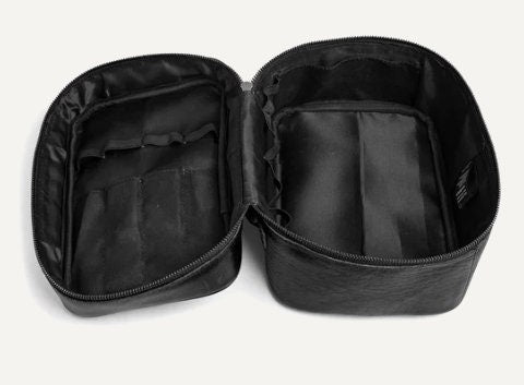 muud Shadow Lederbox aus hochwertigem Leder handgefertigt Farbe black whisky