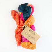 Manos del Uruguay Sockenwolle handgefärbt 120g/486m ALEGRIA SUPERPOOL KIT Merino extrafine