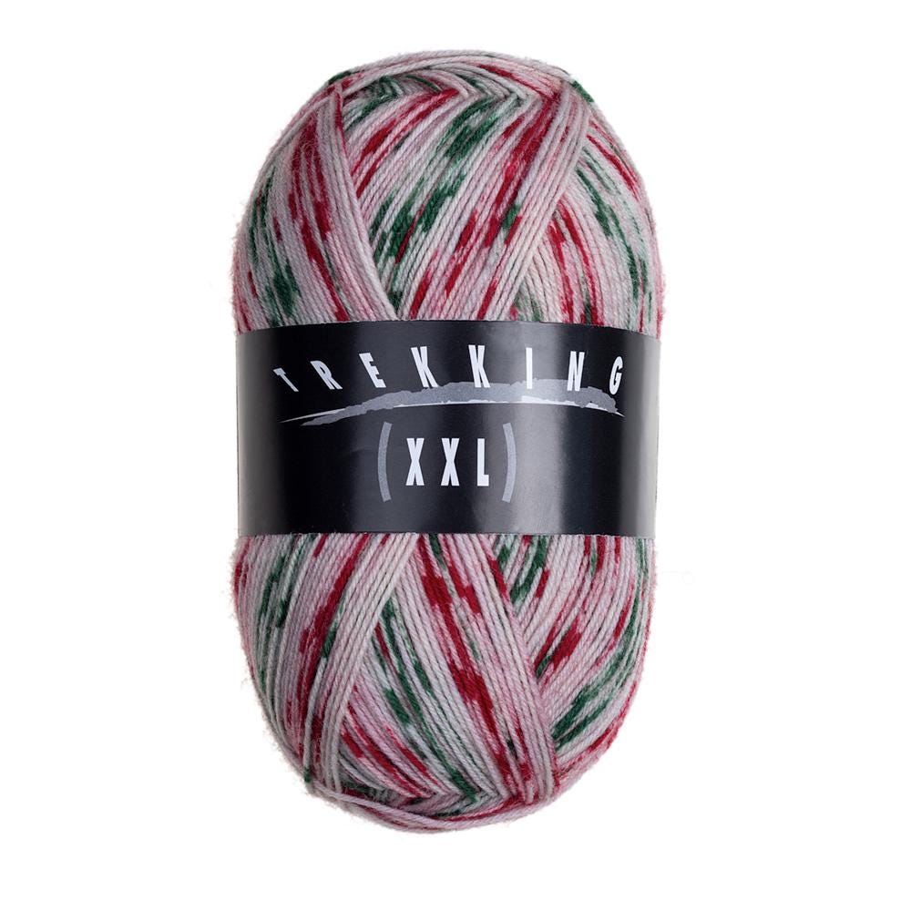 Atelier ZITRON Sockengarn 100g/420m Trekking 4 - fach Color XXL Schurwolle Weihnachten mulesingfrei