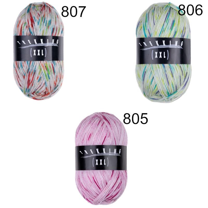 Atelier ZITRON Sockengarn 100g/420 m Trekking 4-fach Color XXL Schurwolle muselingfrei neue Farben