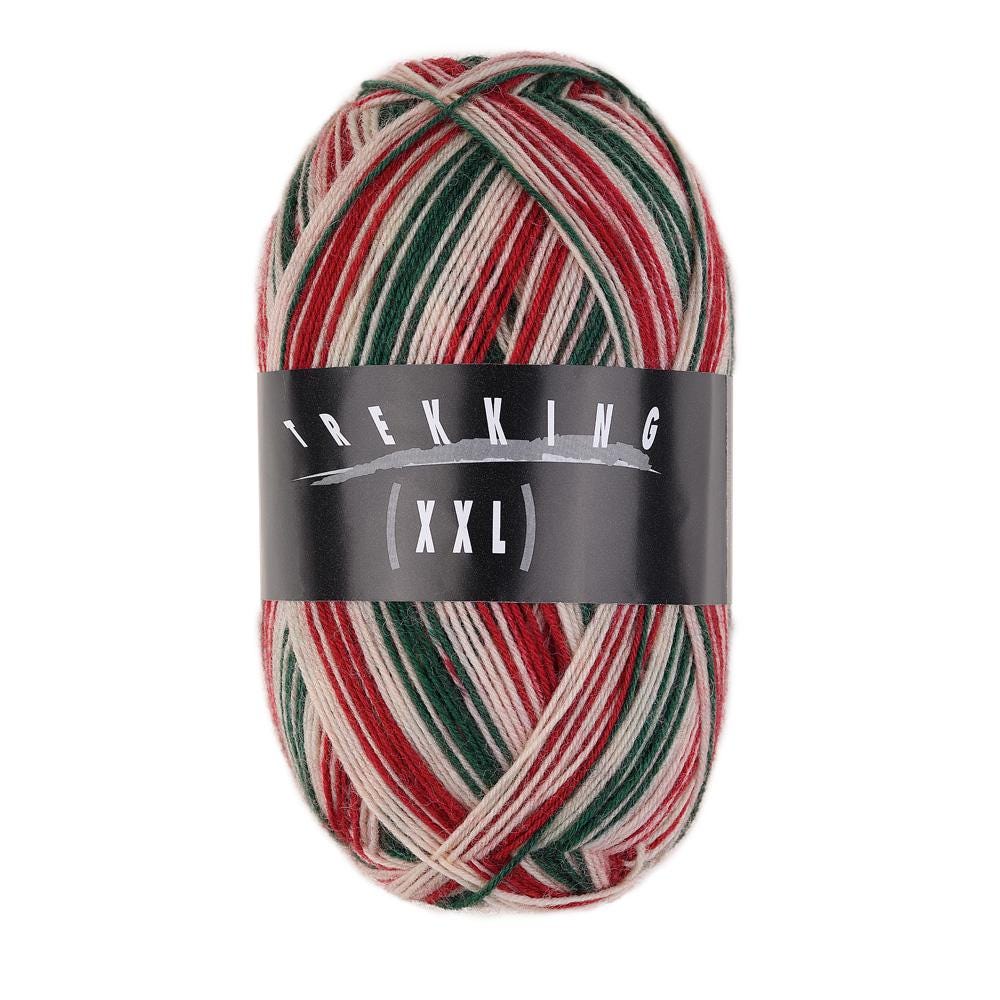 Atelier ZITRON Sockengarn 100g/420m Trekking 4 - fach Color XXL Schurwolle Weihnachten mulesingfrei