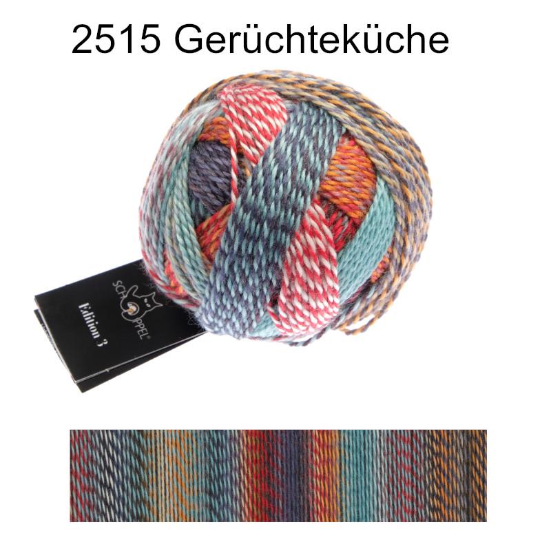 Edition 3 SCHOPPEL 50g/150m NS 3 - 3,5mm Merino extrafine sehr weich bunt