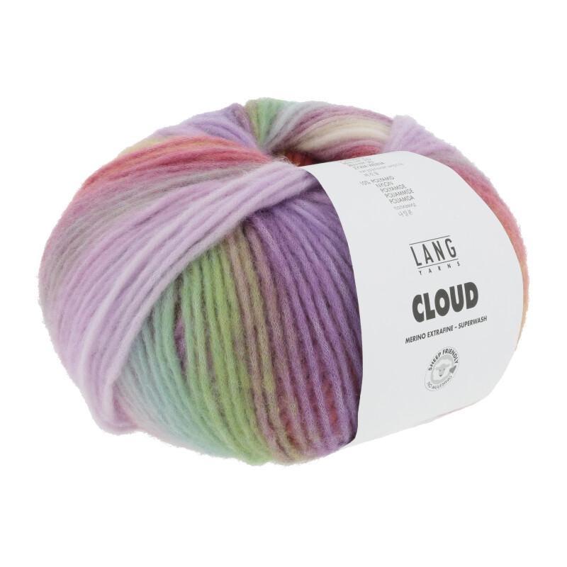 Lang Yarns CLOUD Merino extrafine 100g/260m Merino Schurwolle weich flauschig Chunky