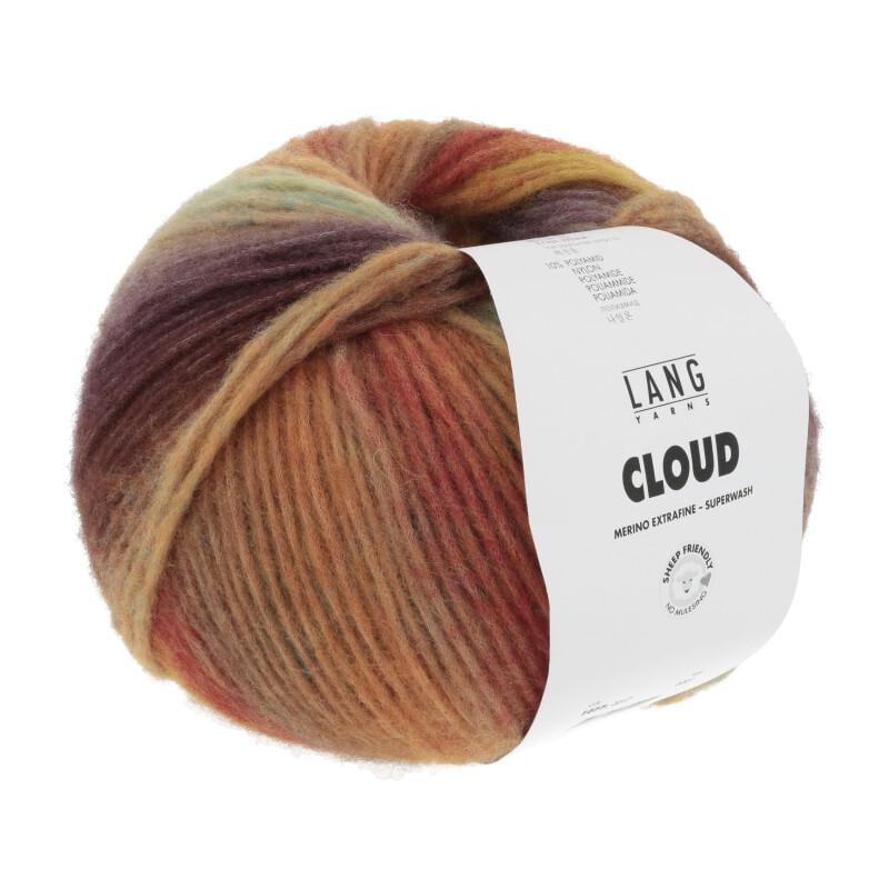 Lang Yarns CLOUD Merino extrafine 100g/260m Merino Schurwolle weich flauschig Chunky