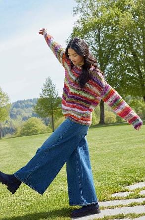 Anleitungsheft für Lang Yarns CLOUD Merino extrafine 100g/260m Pullover Schal Mütze Handschuhe - 12 Anleitungen