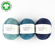 BC Garn Hamelton Tweed 1 weich 50g/100m GOTS Schurwolle Viskose mulesing-frei