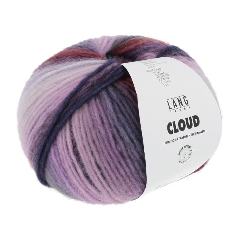 Lang Yarns CLOUD Merino extrafine 100g/260m Merino Schurwolle weich flauschig Chunky
