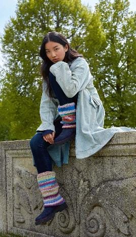 Anleitungsheft für Lang Yarns CLOUD Merino extrafine 100g/260m Pullover Schal Mütze Handschuhe - 12 Anleitungen