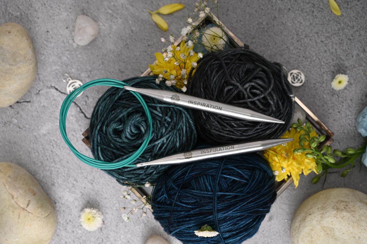 THE MINDFUL Collection Knit Pro Rundstricknadel Länge 80 cm stabil glatt leicht Edelstahl