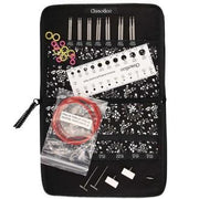 ChiaoGoo Nadelset auswechselbare Nadelspitzen 10 cm oder 13 cm wählbar TWIST RED LACE Edelstahl 2,75 - 5 mm