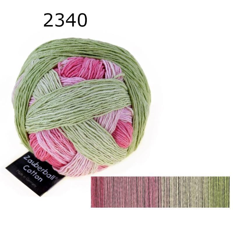 SCHOPPEL Zauberball Cotton 100g/420m reine Baumwolle NS 2 - 3 mm Farbverlaufsgarn