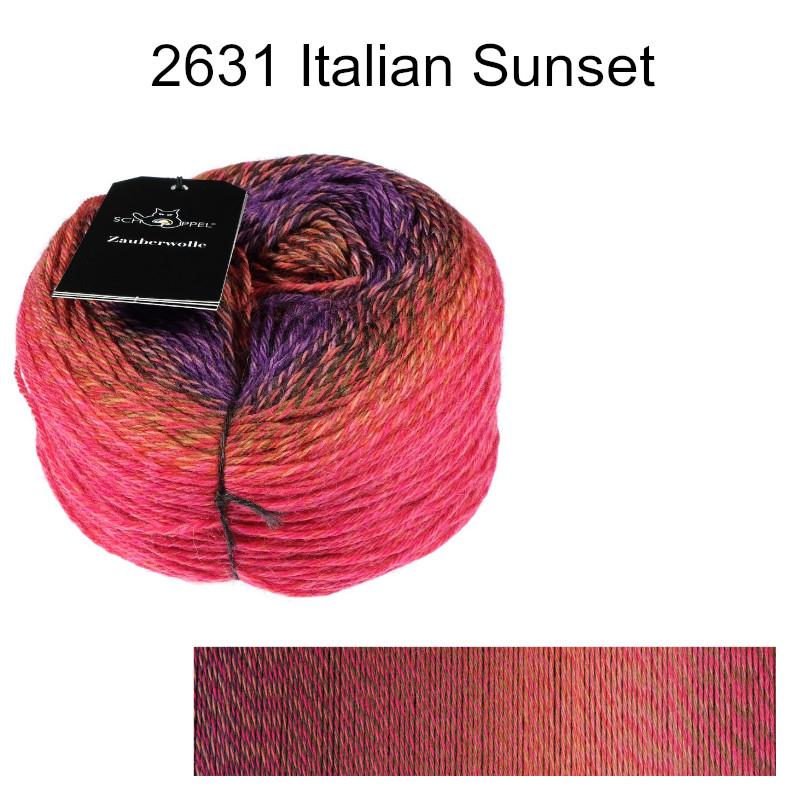 SCHOPPEL Zauberwolle  Schurwolle Merino LL100g/250m NS 3,0 - 4,0 mm weich warm Stricken Häkeln Tücher Schals Pulli Farbverlaufs Garn bunt