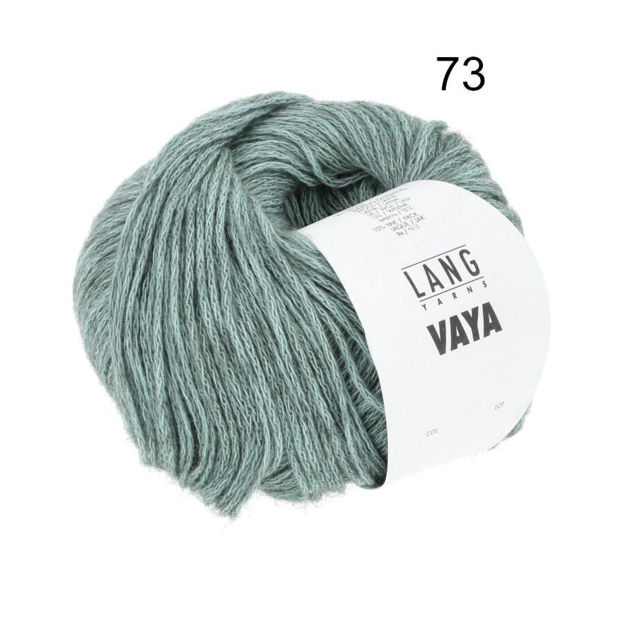 Lang Yarns VAYA 50g/200m Baumwolle Merino extrafine Yak 3,5 - 4,0 mm DK fein leicht edel