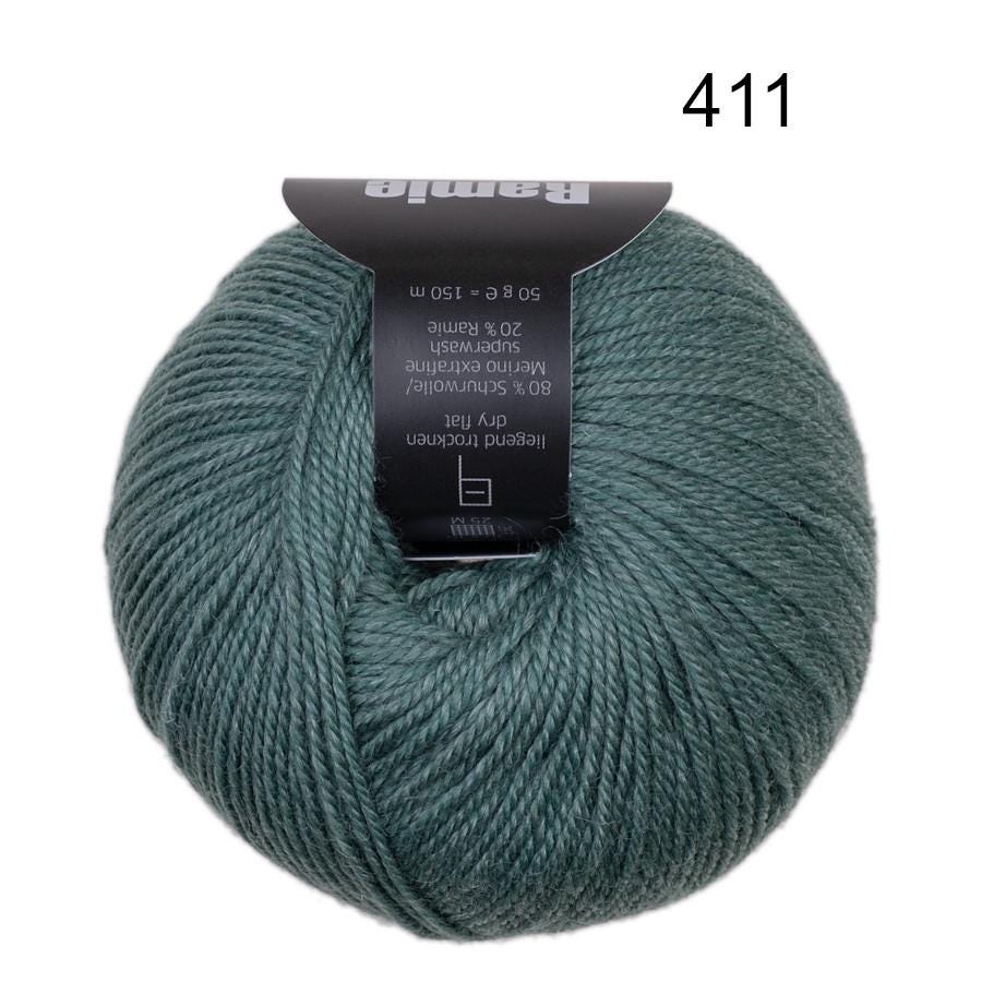 Atelier ZITRON Ramie deluxe Merino extrafine 50g/150m 19 Micron weich zart edel Fine