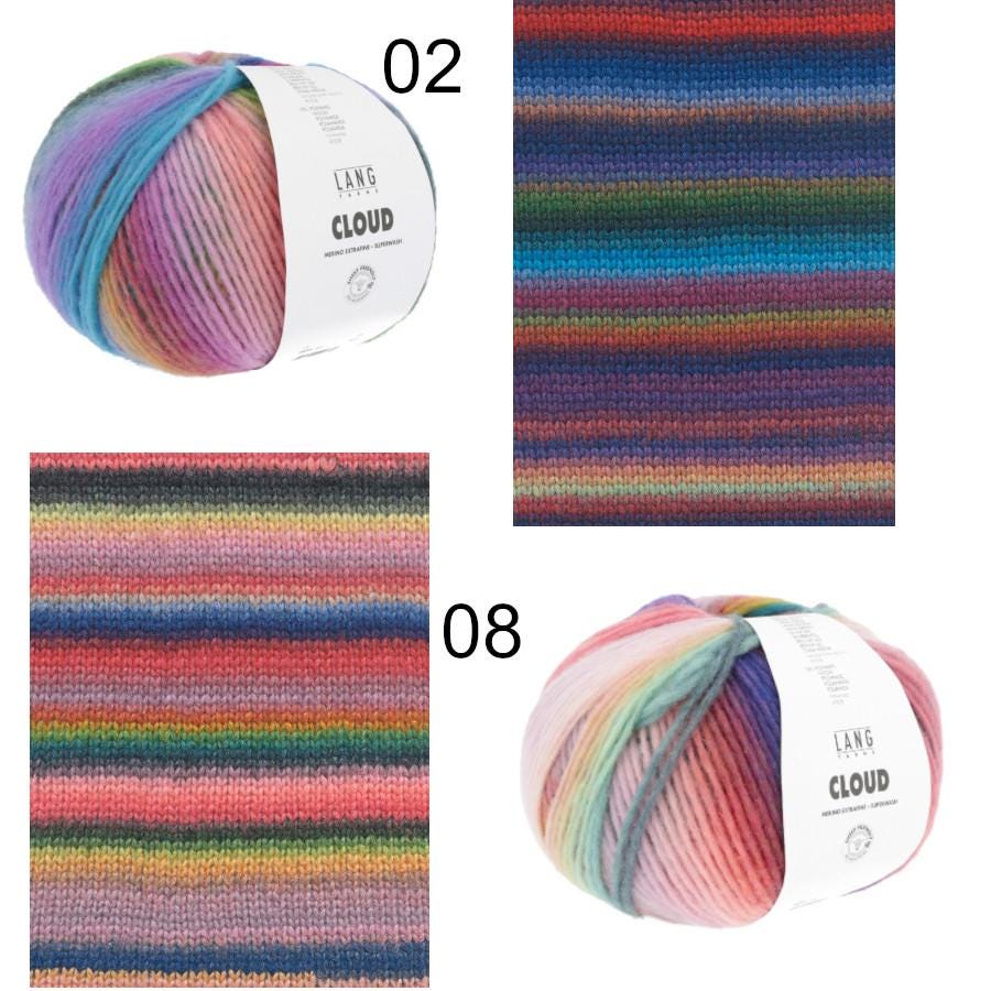 Lang Yarns CLOUD Merino extrafine 100g/260m Merino Schurwolle weich flauschig Chunky