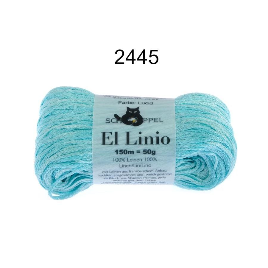 SCHOPPEL El Linio 50g/150m Leinen  Nadelstärke 3 - 4 mm  weich edel Sommergarn