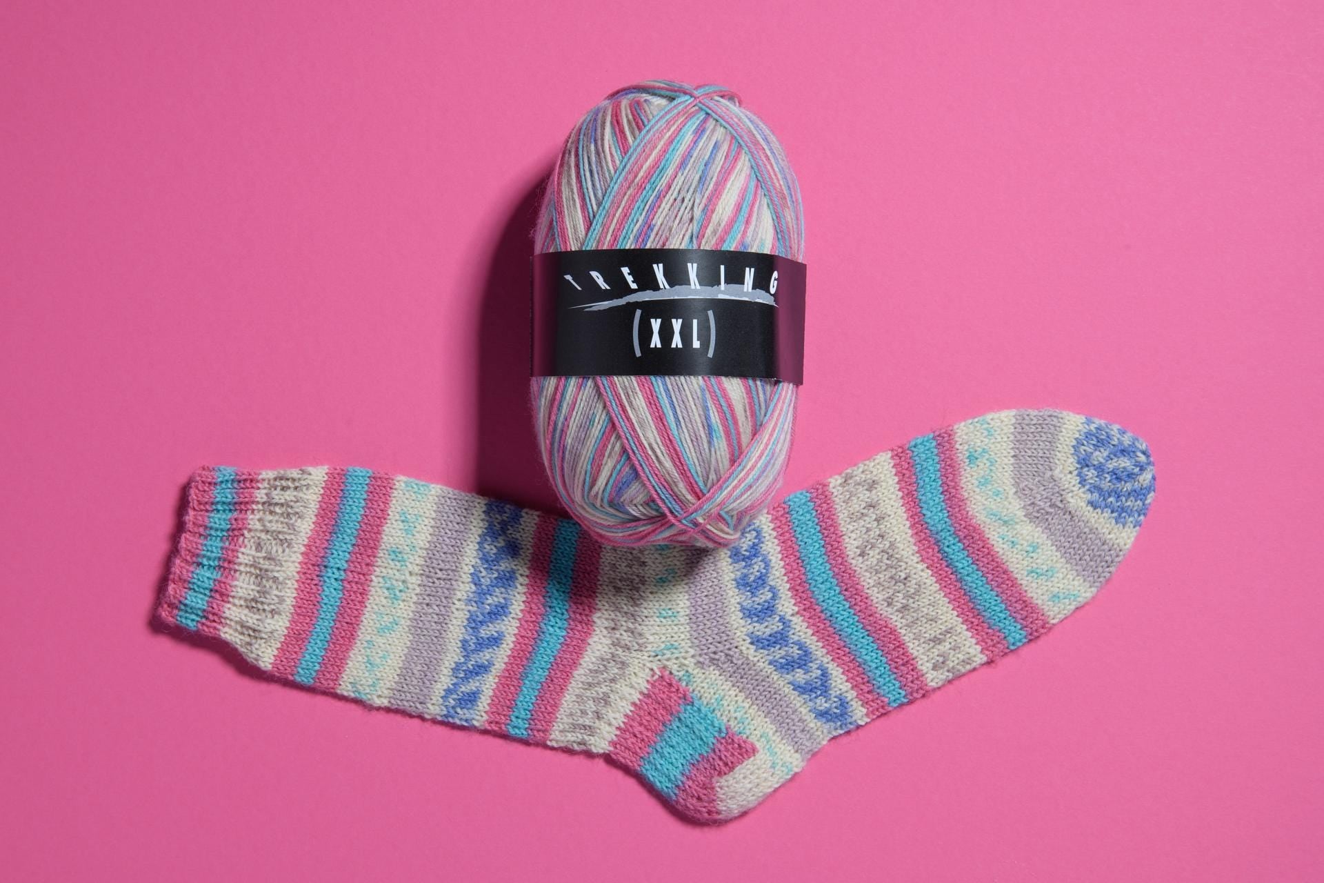 Atelier ZITRON Sockengarn 100g/420 m Trekking 4-fach Color XXL Schurwolle muselingfrei