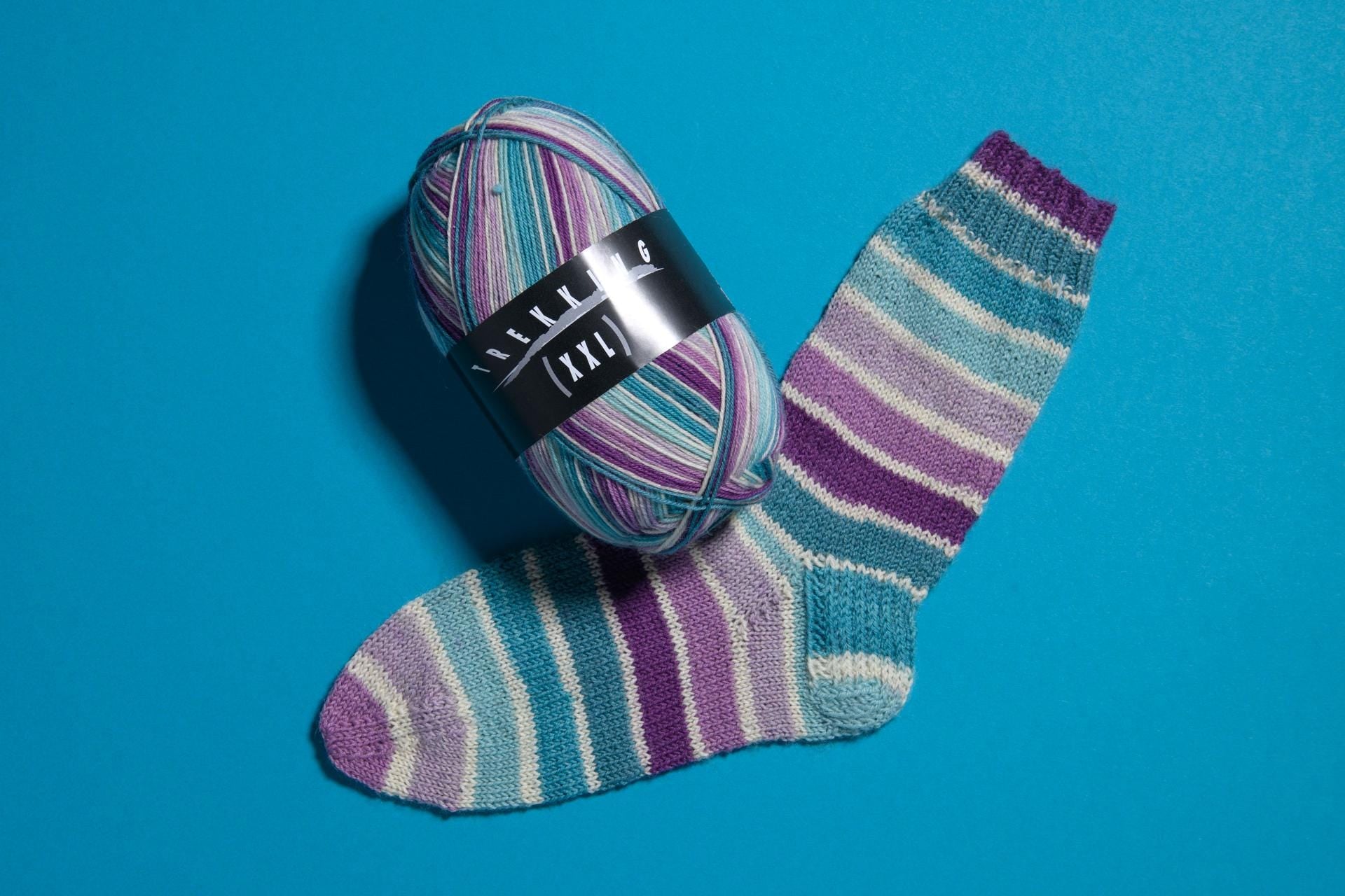 Atelier ZITRON Sockengarn 100g/420 m Trekking 4-fach Color XXL Schurwolle muselingfrei